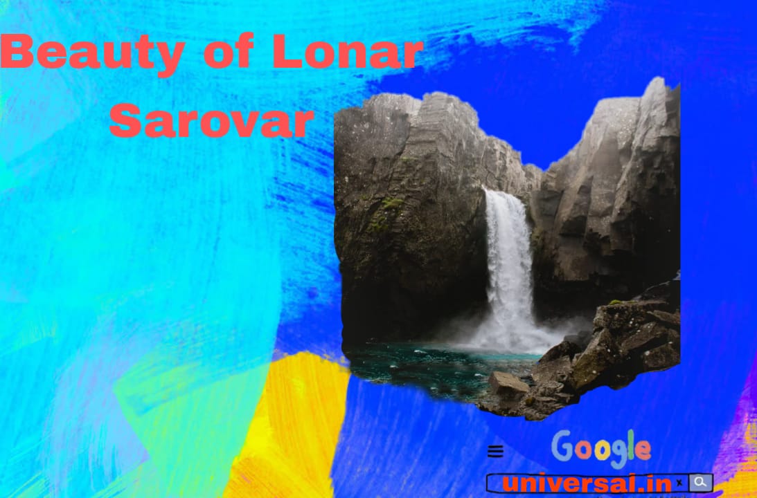 Beauty of Lonar Sarovar in Marathi